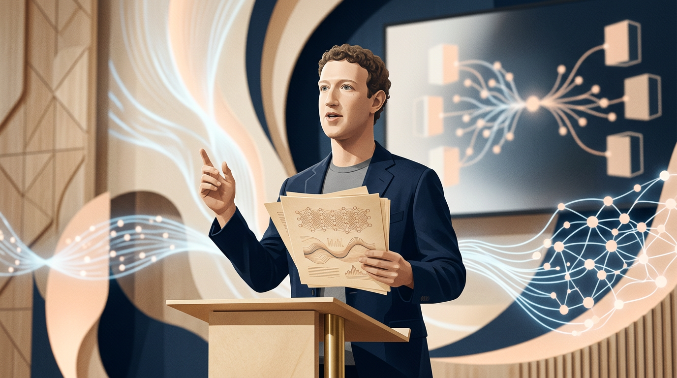 Zuckerberg presenterar Metas AI-manifest – kritiserar rivaler för maktkoncentration